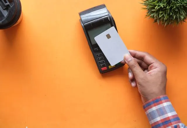 Card tapped on a payment terminal